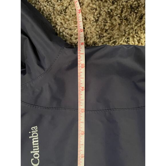 Columbia Navy Blue Windbreaker Jacket - Size Small - Picture 14 of 15